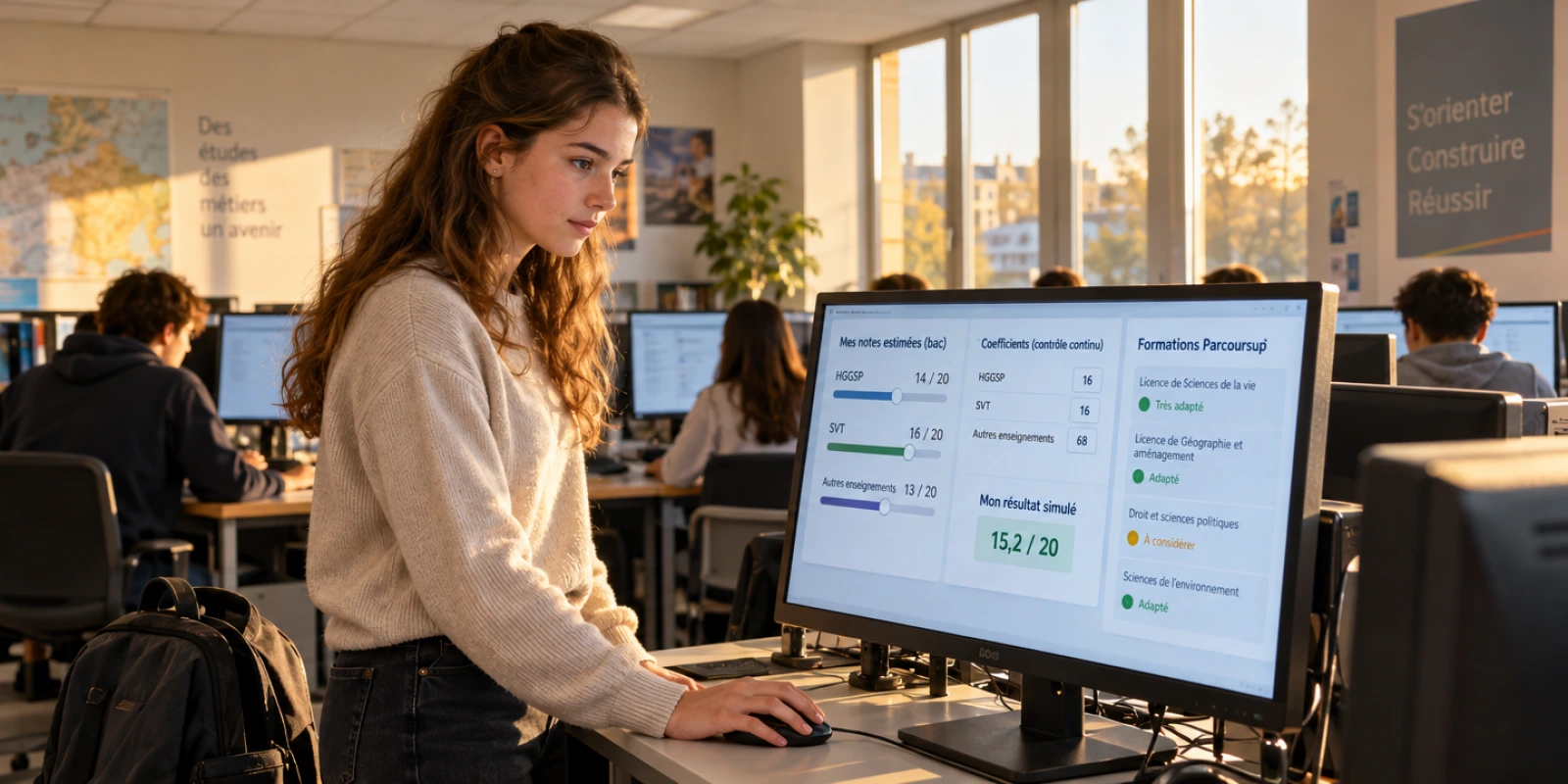 Comment une Simulation Bac Aide-t-elle à Préparer Parcoursup ?
